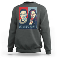 Women's Power Sweatshirt Ruth Harris Supporter Feminist Women's rights - Wonder Print Shop