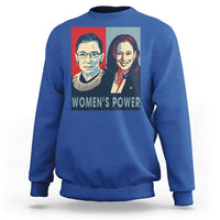 Women's Power Sweatshirt Ruth Harris Supporter Feminist Women's rights - Wonder Print Shop