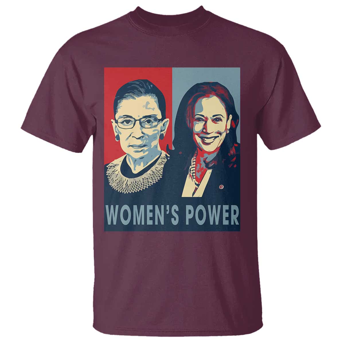Women's Power T Shirt Ruth Harris Supporter Feminist Women's rights - Wonder Print Shop