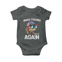 Funny Make Fishing Great Again Baby Onesie Bass Fishing - Wonder Print Shop