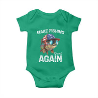 Funny Make Fishing Great Again Baby Onesie Bass Fishing - Wonder Print Shop