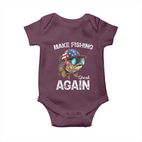 Funny Make Fishing Great Again Baby Onesie Bass Fishing - Wonder Print Shop