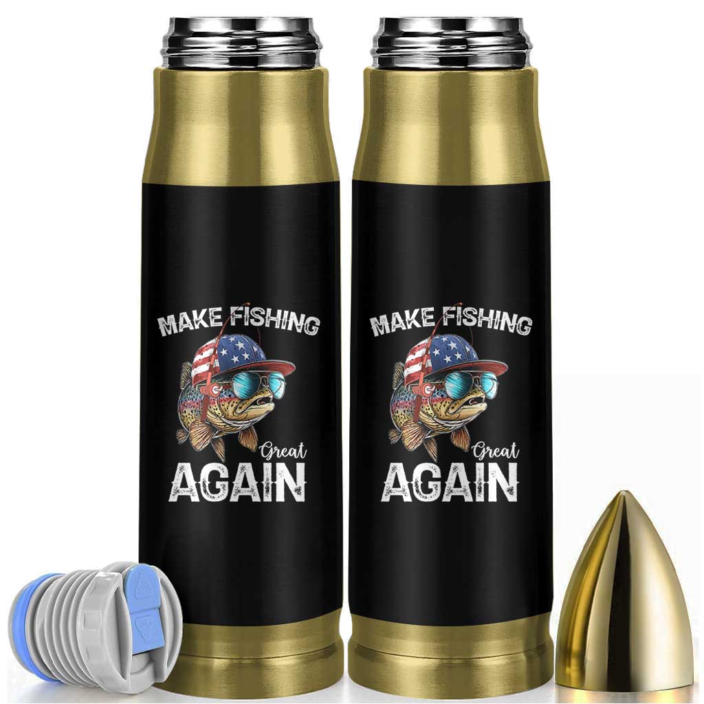 Funny Make Fishing Great Again Bullet Tumbler Bass Fishing - Wonder Print Shop