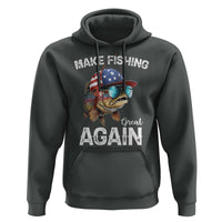 Funny Make Fishing Great Again Hoodie Bass Fishing - Wonder Print Shop