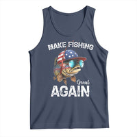 Funny Make Fishing Great Again Tank Top Bass Fishing - Wonder Print Shop