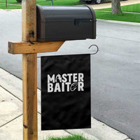 Funny Master Baiter Garden Flag Fishing Fisherman Adult Jokes Father's Day - Wonder Print Shop