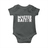 Funny Master Baiter Baby Onesie Fishing Fisherman Adult Jokes Father's Day - Wonder Print Shop