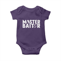 Funny Master Baiter Baby Onesie Fishing Fisherman Adult Jokes Father's Day - Wonder Print Shop