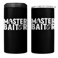 Funny Master Baiter 4 in 1 Can Cooler Tumbler Fishing Fisherman Adult Jokes Father's Day - Wonder Print Shop