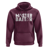 Funny Master Baiter Hoodie Fishing Fisherman Adult Jokes Father's Day - Wonder Print Shop