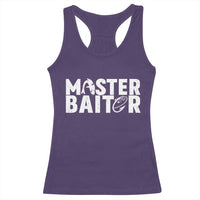 Funny Master Baiter Racerback Tank Top Fishing Fisherman Adult Jokes Father's Day - Wonder Print Shop