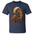 Indian American Rider T Shirt Respect The Native Chief Native American Motorcycle - Wonder Print Shop