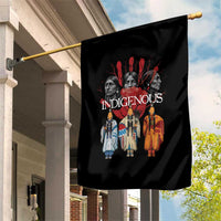 Native American Indigenous Women MMIW Red Hand Indian Garden Flag - Wonder Print Shop