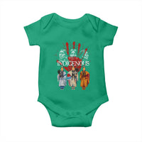 Native American Indigenous Women MMIW Red Hand Indian Baby Onesie - Wonder Print Shop