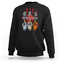 Native American Indigenous Women MMIW Red Hand Indian Sweatshirt - Wonder Print Shop