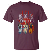 Native American Indigenous Women MMIW Red Hand Indian T Shirt - Wonder Print Shop