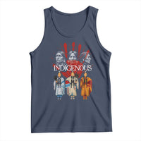 Native American Indigenous Women MMIW Red Hand Indian Tank Top - Wonder Print Shop