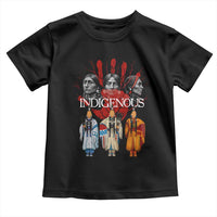 Native American Indigenous Women MMIW Red Hand Indian Toddler T Shirt - Wonder Print Shop