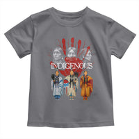 Native American Indigenous Women MMIW Red Hand Indian Toddler T Shirt - Wonder Print Shop