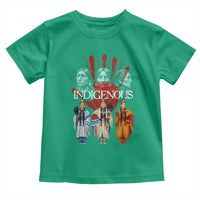 Native American Indigenous Women MMIW Red Hand Indian Toddler T Shirt - Wonder Print Shop