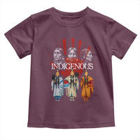 Native American Indigenous Women MMIW Red Hand Indian Toddler T Shirt - Wonder Print Shop