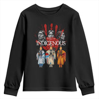 Native American Indigenous Women MMIW Red Hand Indian Youth Sweatshirt - Wonder Print Shop