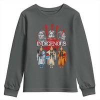 Native American Indigenous Women MMIW Red Hand Indian Youth Sweatshirt - Wonder Print Shop