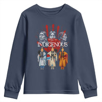 Native American Indigenous Women MMIW Red Hand Indian Youth Sweatshirt - Wonder Print Shop