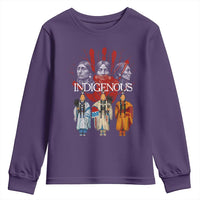 Native American Indigenous Women MMIW Red Hand Indian Youth Sweatshirt - Wonder Print Shop