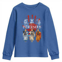 Native American Indigenous Women MMIW Red Hand Indian Youth Sweatshirt - Wonder Print Shop