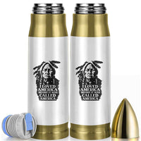 Sitting Bull Bullet Tumbler I Loved America Before It Was Called America Native American Chief - Wonder Print Shop