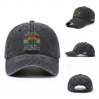 Native American Washed Cotton Baseball Cap We Should Have Built A Wall Fighting Illegal Immigration Since 1492