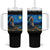 Native American Indian Van Goghs Starry Night Tumbler With Handle - Wonder Print Shop