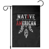 I Am Native American Garden Flag Indigenous Pride Vintage Dreamcatcher Arrow - Wonder Print Shop
