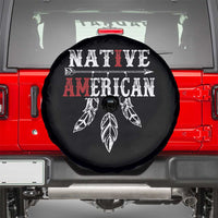 I Am Native American Spare Tire Cover Indigenous Pride Vintage Dreamcatcher Arrow - Wonder Print Shop
