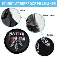 I Am Native American Spare Tire Cover Indigenous Pride Vintage Dreamcatcher Arrow - Wonder Print Shop