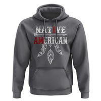 I Am Native American Hoodie Indigenous Pride Vintage Dreamcatcher Arrow - Wonder Print Shop