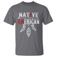 I Am Native American T Shirt Indigenous Pride Vintage Dreamcatcher Arrow - Wonder Print Shop