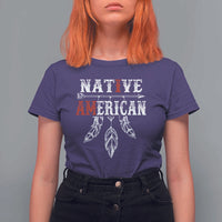 I Am Native American T Shirt For Women Indigenous Pride Vintage Dreamcatcher Arrow - Wonder Print Shop