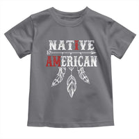 I Am Native American Toddler T Shirt Indigenous Pride Vintage Dreamcatcher Arrow - Wonder Print Shop