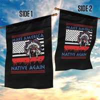 Make America Native Again Garden Flag Native Indian Pride USA Flag - Wonder Print Shop