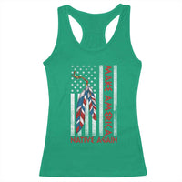 Make America Native Again Racerback Tank Top Indigenous Peoples Day USA Flag - Wonder Print Shop