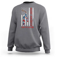 Make America Native Again Sweatshirt Indigenous Peoples Day USA Flag - Wonder Print Shop