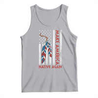 Make America Native Again Tank Top Indigenous Peoples Day USA Flag - Wonder Print Shop