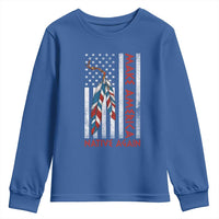 Make America Native Again Youth Sweatshirt Indigenous Peoples Day USA Flag - Wonder Print Shop