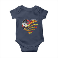 Indigenous Pride Native American Medicine Wheel Baby Onesie - Wonder Print Shop