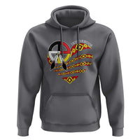 Indigenous Pride Native American Medicine Wheel Hoodie - Wonder Print Shop