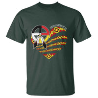 Indigenous Pride Native American Medicine Wheel T Shirt - Wonder Print Shop
