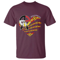 Indigenous Pride Native American Medicine Wheel T Shirt - Wonder Print Shop