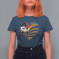 Indigenous Pride Native American Medicine Wheel T Shirt For Women - Wonder Print Shop